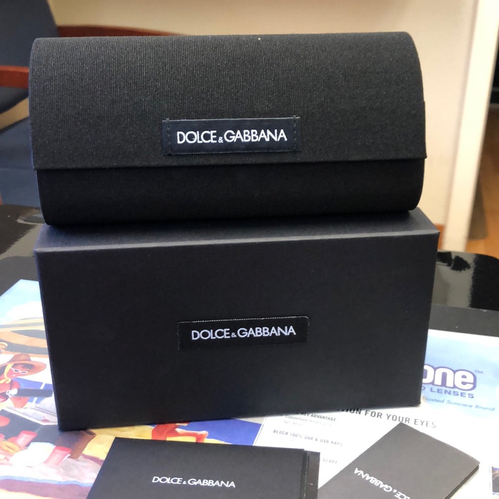 NEW DOLCE&GABBANA EYEGLASS CASE